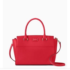Kay Spade Grove Street Small Lana Red Purse